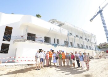 Las obras de la primera residencia pública de mayores de Marbella, al 85% de ejecución