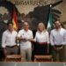 El trabajo conjunto entre Ayuntamiento, Marbella FC y Marbella Football Center permitirá al club jugar dos temporadas más en la Dama de Noche