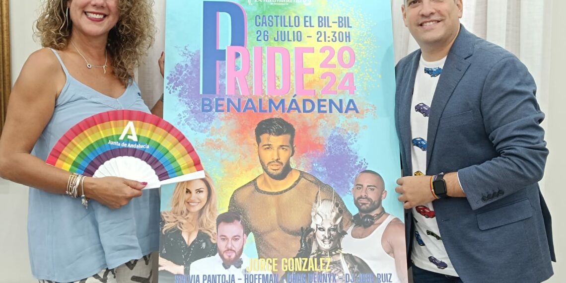 El primer ‘Pride Benalmádena 2024’  llega el próximo 26 de julio al Castillo El Bil Bil con una fiesta llena de música en vivo en pro de la diversidad