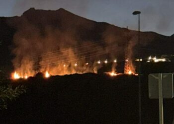 Declarado un incendio en Marbella en la zona de Altos de los Monteros