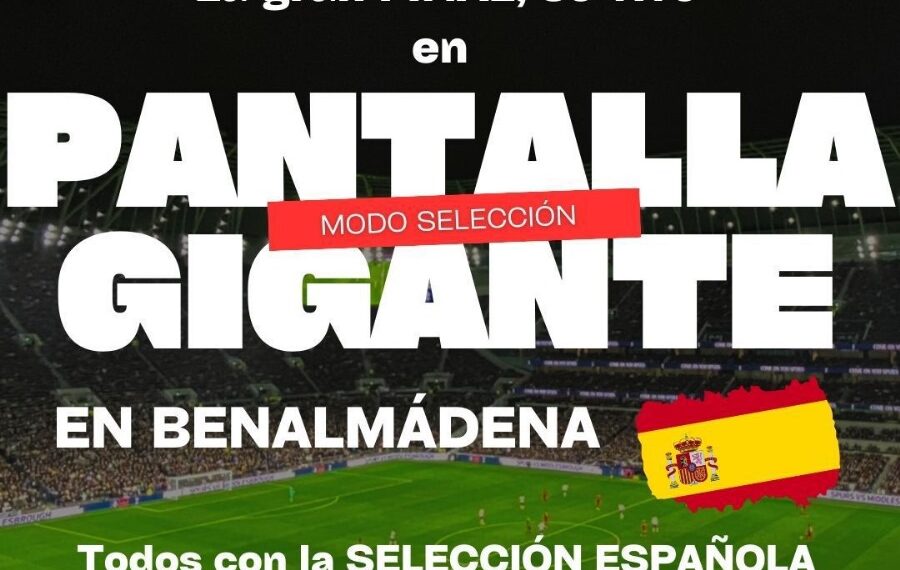 Benalmádena vivirá en una pantalla gigante la gran final de la Eurocopa desde el Puerto Deportivo