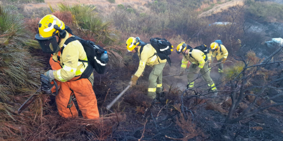 Estabilizado el incendio en Nagüeles, Marbella