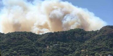El fuego que no cesa: nuevo incendio forestal en Casares