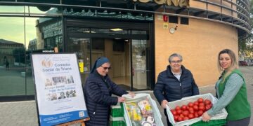 Mercadona dona 2.950 toneladas de alimentos en Andalucía en la primera mitad de 2024