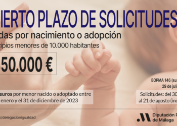 Unas 375 familias de pueblos pequeños se podrán beneficiar de las ayudas de la Diputación por nacimiento o adopción