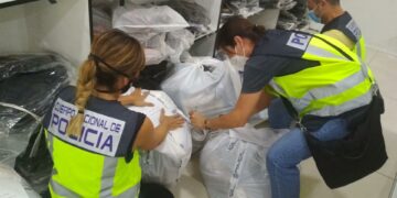 Incautados 41.649 productos falsificados en 2023 en la provincia de Málaga en 182 operaciones