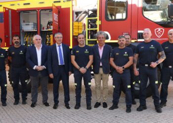 Diputación refuerza el dispositivo de verano del CPB con nuevos camiones y equipos para incendios forestales
