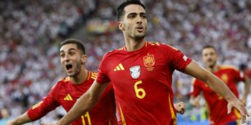 Un histórico gol de Merino clasifica a España a las semifinales de la Eurocopa