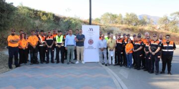 Impulsan un curso de técnicas de regulación del tráfico destinado a Protección Civil en Mijas