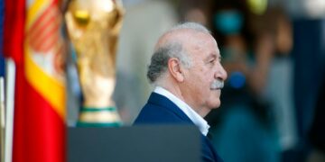 Vicente del Bosque, primera Medalla de Honor de la  Mancomunidad