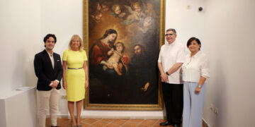 El Museo del Grabado albergará hasta finales de agosto la restauración abierta al público de una pintura del siglo XIX firmada por el Duque de Rivas