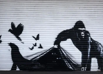 El artista Banksy llena de animales las calles de Londres
