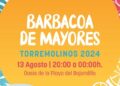 Torremolinos celebra el 13 de agosto una barbacoa junto al mar para los mayores