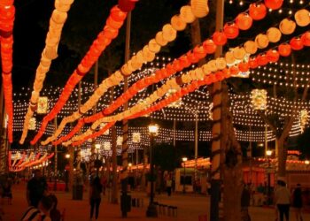 Benalmádena Pueblo se prepara para vivir su Feria en Honor a la Virgen de la Cruz