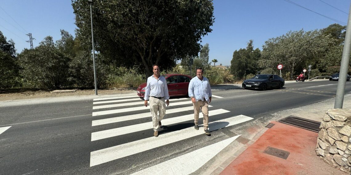 El Ayuntamiento de Mijas mejora la movilidad y seguridad de los accesos a la urbanización Mijas Golf