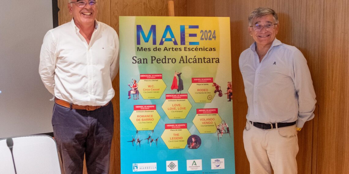 El Mes de las Artes Escénicas de San Pedro Alcántara ofrece una programación gratuita con seis citas entre danza, tango y teatro y circo al aire libre