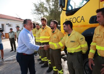 Antonio Sanz anuncia nuevas inversiones de 150 millones de euros para el Plan Infoca