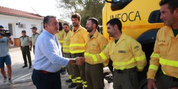 Antonio Sanz anuncia nuevas inversiones de 150 millones de euros para el Plan Infoca