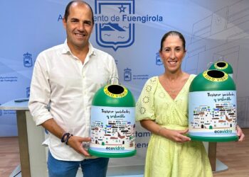 Fuengirola sortea tres miniglús para reciclado doméstico de vidrio dentro de la campaña ‘Movimiento Banderas Verdes’