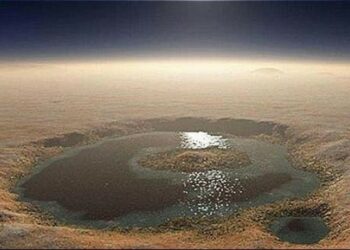 Encuentran una reserva de agua en el subsuelo de Marte