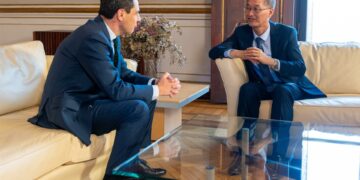 Moreno visitará China para posicionar a Andalucía entre algunos de los mayores grupos inversores del país asiático
