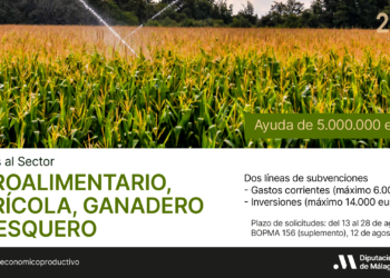 Diputación reafirma su apoyo al sector agroalimentario con otra línea de ayudas de cinco millones de euros