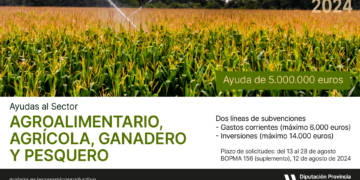 Diputación reafirma su apoyo al sector agroalimentario con otra línea de ayudas de cinco millones de euros