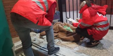 Cruz Roja advierte de aumento de personas sin hogar y estima que actualmente hay 250 en las calles de Málaga