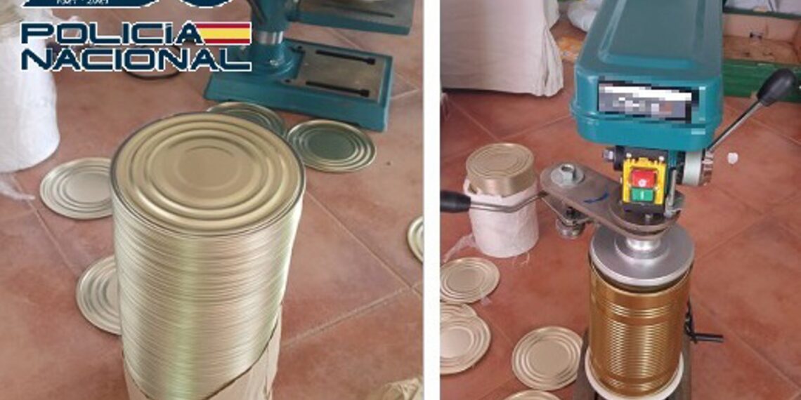 Detienen a un grupo criminal que ocultaba marihuana dentro de latas de encurtidos