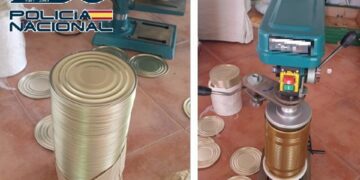 Detienen a un grupo criminal que ocultaba marihuana dentro de latas de encurtidos