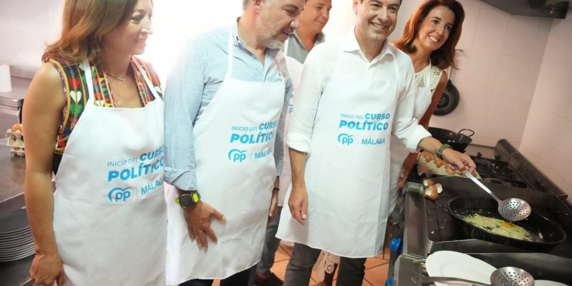 Moreno valora «el liderazgo» de Málaga como «ejemplo de la gestión consolidada del PP»