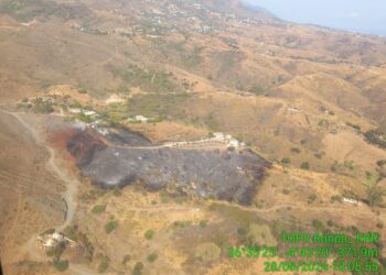 Estabilizado el incendio declarado en Mijas