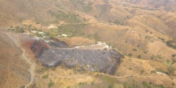 Estabilizado el incendio declarado en Mijas