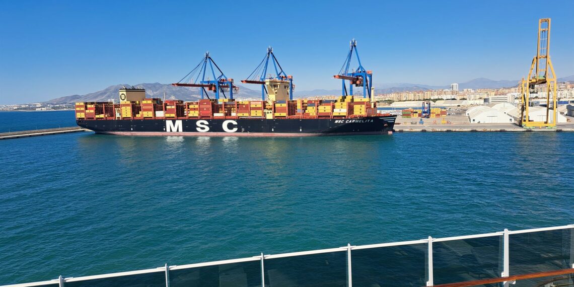 El Puerto de Málaga mueve 2,2 millones de toneladas durante el primer semestre, un incremento del 90%