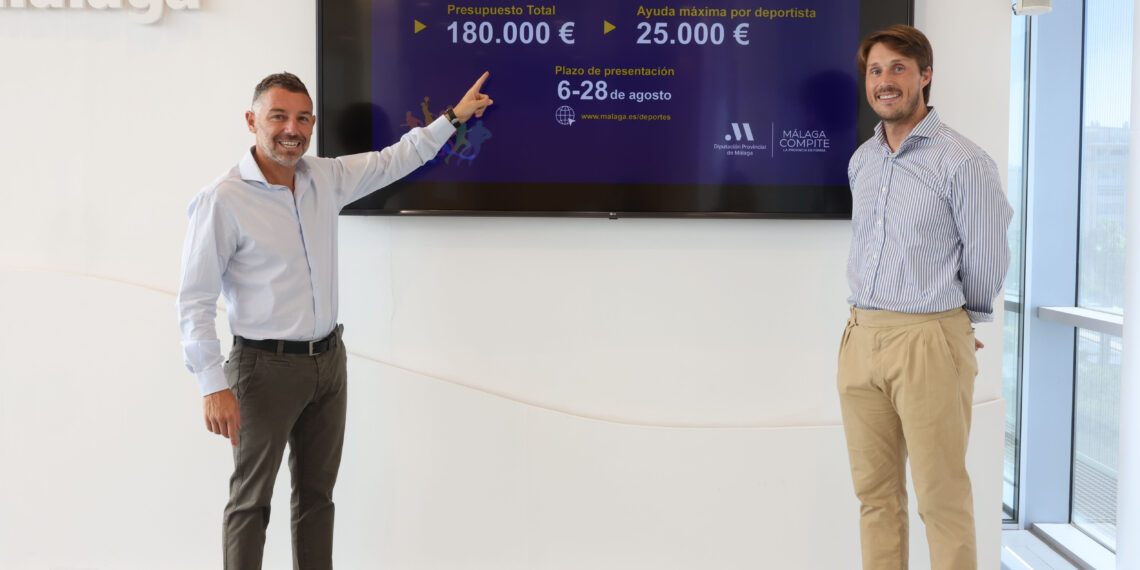 Diputación abre una convocatoria de ayudas a deportistas de alto nivel dotada con 180.000 euros