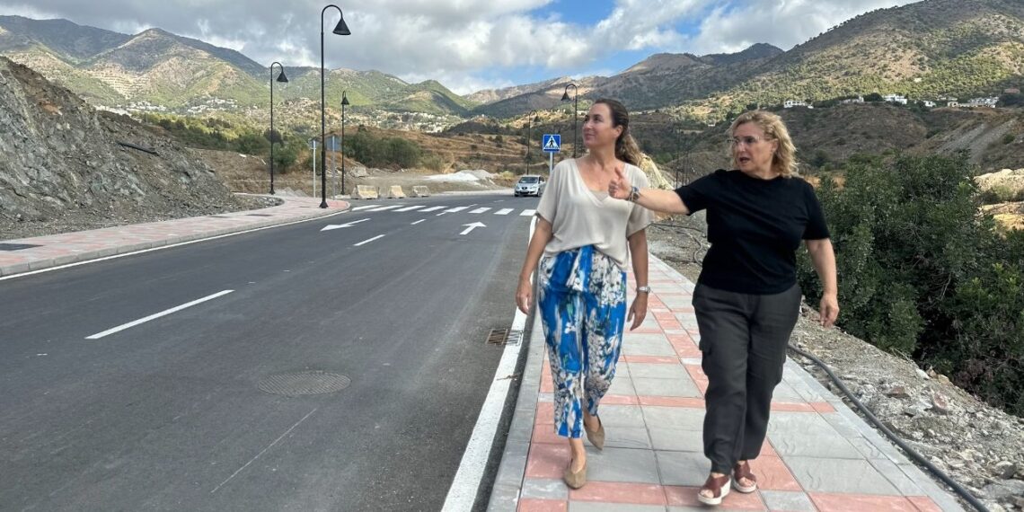 Fuengirola mejora la movilidad de la zona norte de Torreblanca con la creación de un nuevo acceso a la autopista AP-7