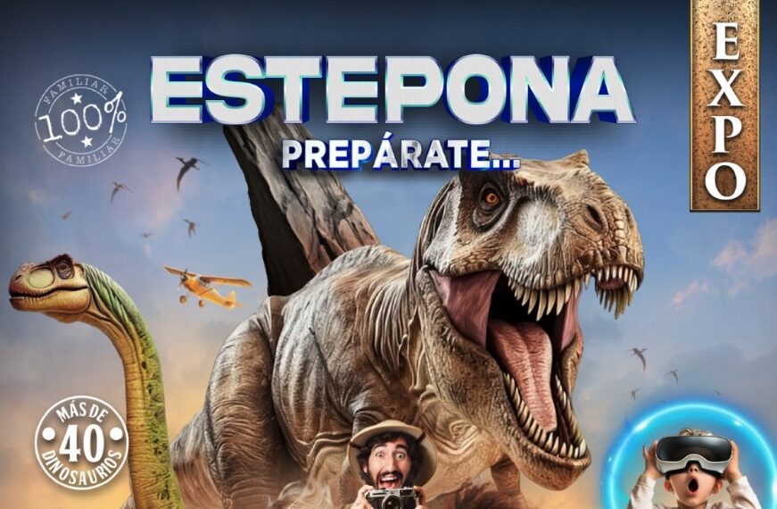 La mayor exposición de dinosaurios a escala real llega al Palacio de Exposiciones y Congresos de Estepona