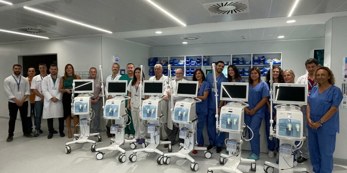 La UCI del Hospital Regional de Málaga incorpora nuevos dispositivos de respiración mecánica