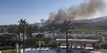 Declarado un incendio forestal en Benahavís