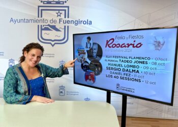 Sergio Dalma, Manuel Lombo, Daniel Fez, Los 40 Sessions y Tadeo Jones el Musical serán las actuaciones de la Feria del Rosario de Fuengirola