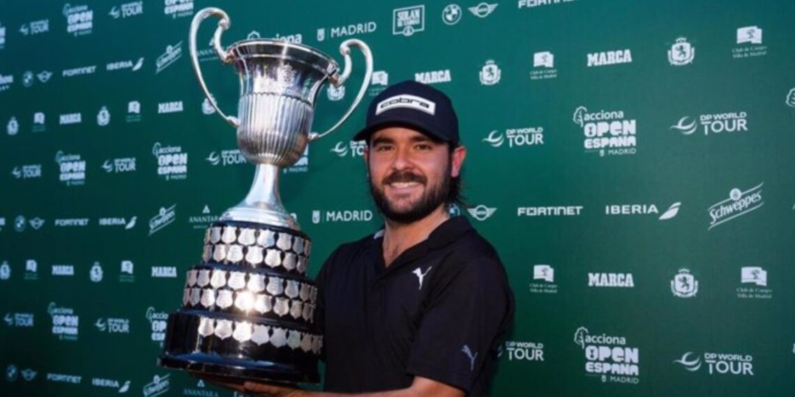 El marbellí Ángel Hidalgo le gana la partida a Jon Rahm y se alza con el Open de España