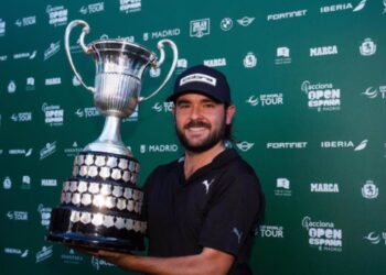 El marbellí Ángel Hidalgo le gana la partida a Jon Rahm y se alza con el Open de España