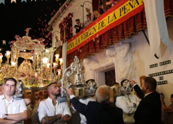 Todo preparado para que dé comienzo la Feria de Mijas pueblo en honor a la Virgen de la Peña
