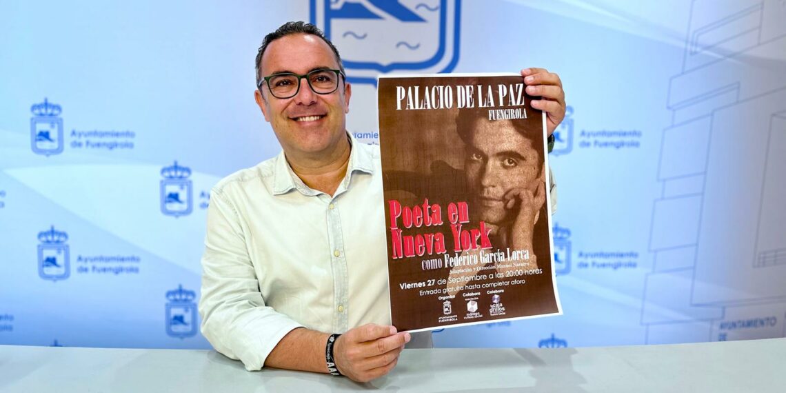 El Palacio de la Paz de Fuengirola acoge este viernes la representación de la obra ‘Poeta en Nueva York, como Federico García Lorca’