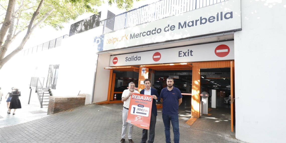 Acuerdo con dos aparcamientos del centro de Marbella para facilitar los estacionamientos y fomentar el comercio y la restauración local