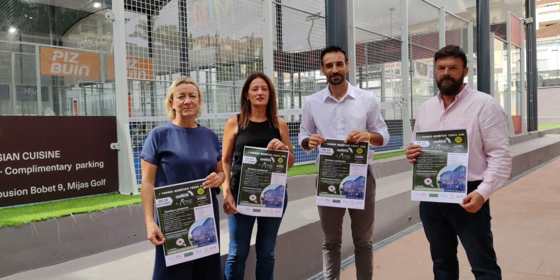 Mijas acogerá la primera edición del torneo benéfico de pádel “Todos con Cudeca”