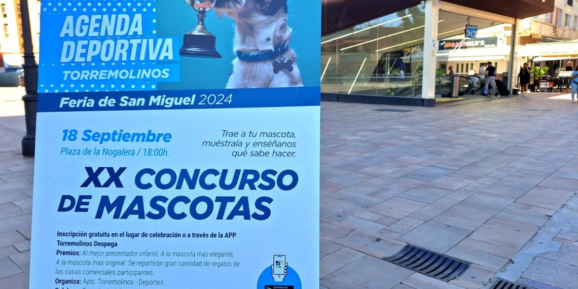La plaza de La Nogalera  acoge el 18 de septiembre el XX Concurso de Mascotas
