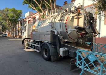 Aguas de Torremolinos prepara las redes del municipio para las lluvias otoñales