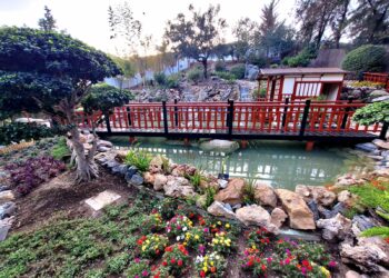 Torremolinos reabre el jardín zen del Molino de Inca tras acometer una reforma integral del espacio