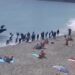 Interceptan a una treintena de migrantes, cuatro menores, tras llegar en barca a una playa de Nerja